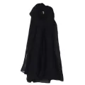 652F Women Solid Color Scarfs Large Long Lightweight Headscarf Linen Sheer Shawl Wrap. 