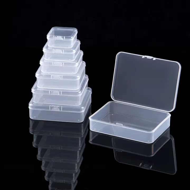 2Pcs%20Mini%20Square%20Boxes%20Clear%20Plastic%20Jewelry%20Storage%20Case%20Container%20Packaging%20Box%20For%20Earrings%20Rings%20Beads%20Collecting%20-%20Image%205
