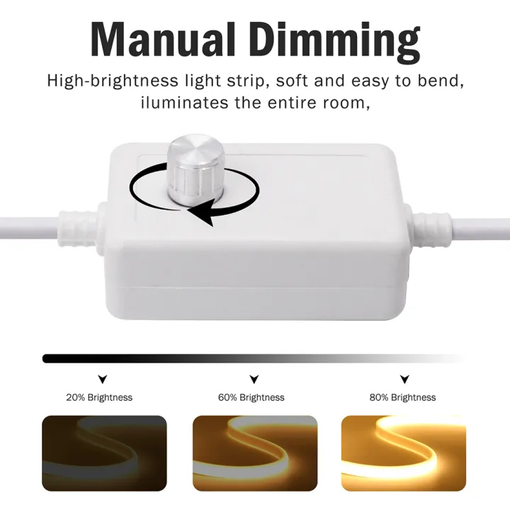 Natural/Warm%20Tube%20Light%20Flexible%20LED%20Waterproof%20Strip%20Neon%20COB%20Light%20Adjustable%20220VLED%20Dimmer%20Switch%20Plug%20Kit%20288%20High%20Gloss%20White%20-%20Image%205