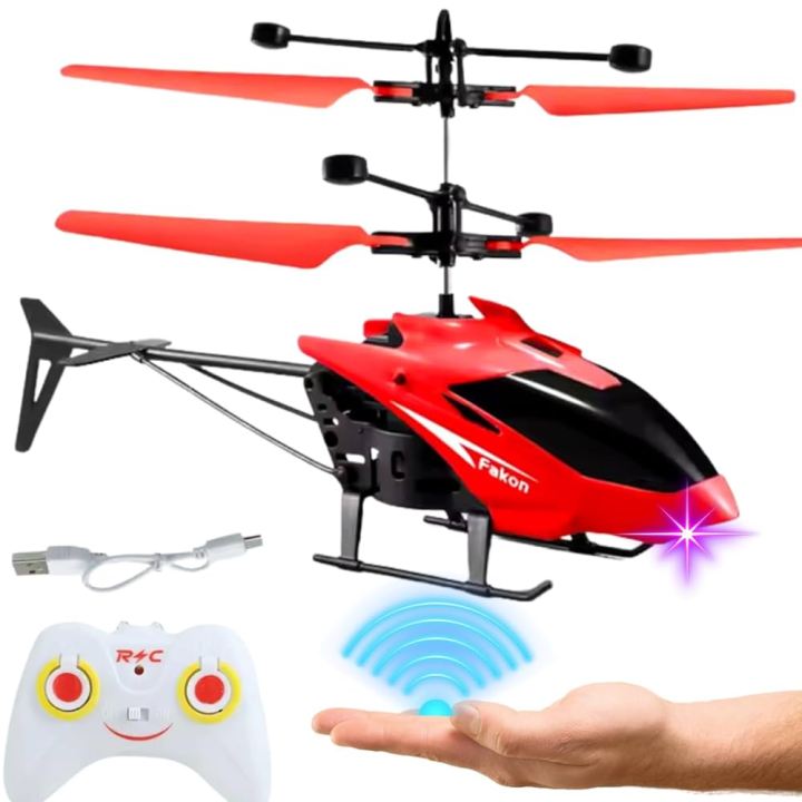Remote Control Helicopter with Hand Sensor and USB Recharger