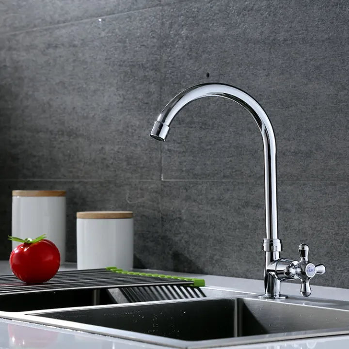 Kitchen%20Sink%20Tap%20Easy%20to%20operate%20Deck%20Mounted%20Long%20Neck%20Swan%20Neck%20Sink%20Tap%20-%20Image%202