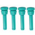 4Pcs Milking Machine Lining Green Silicone Milk Liner for Cattle Cow Livestock Tools. 