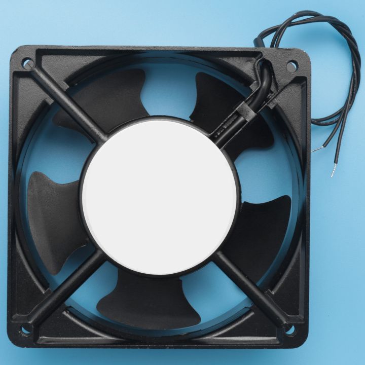 AC 220-240V 0.14A 120mmx120mm Metal Computer CPU Fan Black | Daraz.lk