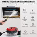 2500W Portable Handheld Steam Cleaner High Temperature Pressurized Steam Cleaning Machine with Brush Heads for Kitchen Furniture Bathroom Car. 