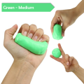 THERAPUTTY GREEN / DARK GREEN (MEDIUM) THERAPY PUTTY FOR HAND EXERCISE (100 gram 50 gram). 