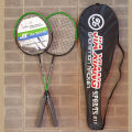 Sports Badminton Racket with Shuttlecock & Pouch. 