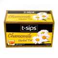 t-sips Chamomile Flavoured Black Tea 2g X 20 tea bags (enveloped). 