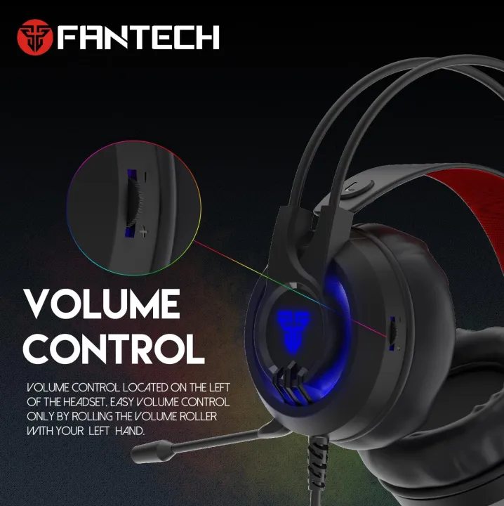 FANTECH%20HG20%203.5MM%20Plug%20RGB%20Gaming%20Headset%20Wide%20Sound%20Field%20Volume%20Adjustment%20Earphones%20With%20Microphone%20-%20Image%207