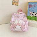 👍Sanrio Kids Schoolbag Backpack Hello Kitty Kuromi Cinnamoroll Printed Oxford Cloth Kindergarten Girl Backpack School Supplies. 