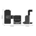 Multifunction Extension Handle Bracket for Pocket 3 Gimbal Camera Phone Holder Expansion Adapter Replacement. 