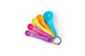 Colourworks 5-Piece Plastic Measuring Spoon Set. 