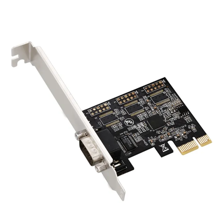 Pcie X1 to RS232 Serial Adapter Card Industrial Control Computer ...