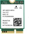 MT7925 WIFI7 TRI-BAND (2.4GHZ + 5GHZ + 6GHZ) + BT 5.4 WIFI CARD (WIFI 7) FOR LAPTOP. 