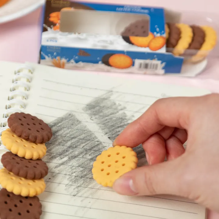 6Pcs/Box%20Stationery%20Cute%20Kawaii%20Creative%20Biscuit%20Eraser%20Cookie%20Rubber%20School%20Supplies%20Novelty%20Lovely%20Cake%20Eraser%20-%20Image%203