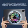 KOKKO X42 Cell Phone Cooler Fan With Temperature Digital Display Cooler Customized RGB Lighting Semiconductor Heatsink Cooling. 