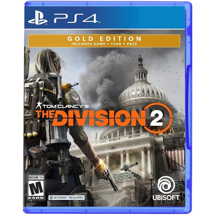 Division 2 PS4 Game Disk