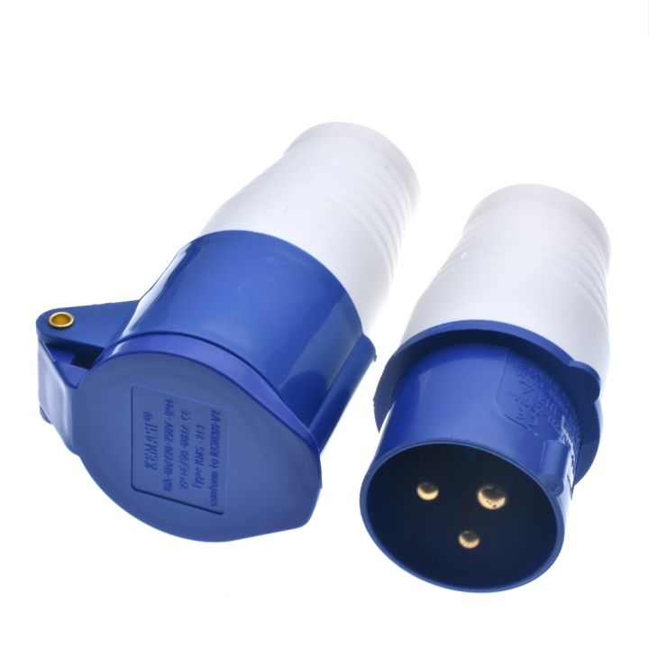 %E3%80%90LuxeGlow%E3%80%9116A%20IP44%202P+E%203%20Pin%20Industrial%20Socket/Plug%20AC%20220-250V%20Waterproof%20Male%20Famale%20Connector%20Electrical%20Sockets%20-%20Image%203