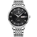 【Fullyoung_520 Store】Go go poedagar men watch ultra-thin week calender business waterproof luxury stainless steel wristwatch fashion Men watches. 