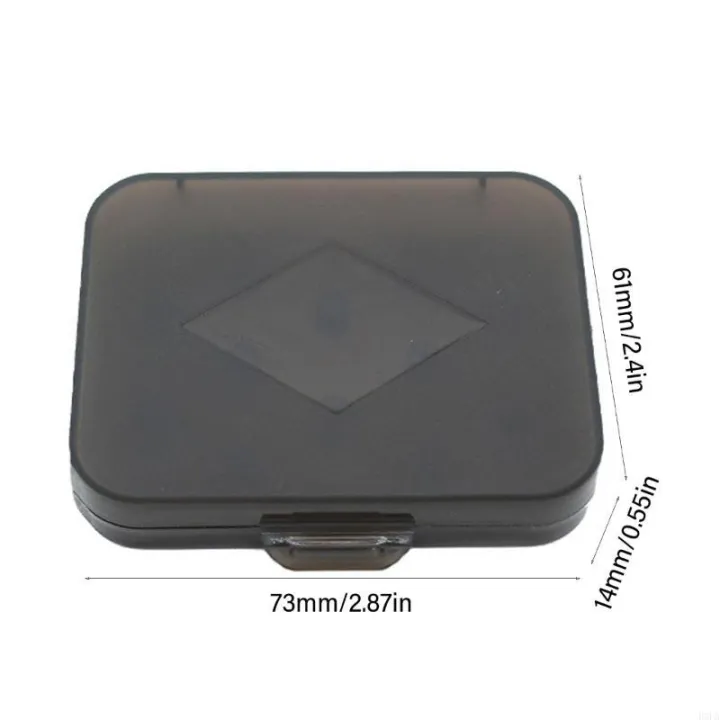 Ear Tips Storage Earphone Eartips Storage Box Protective Case with Transparent Design ...
