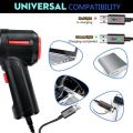 Air Duster Mini Vacuum Compressed Air Blower 3in1 Keyboard Cleaner 35000 RPM Electric Canned air can for Computer Desk Electronics. 