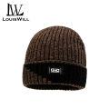 LouisWill Winter Knitted Hats Trendy Knitted Beanie Hat Winter Autumn Hats Snow Cap Fashion Winter Hat Warmer Bonnet with Thick Warm Lined for Storm Cold Winter Climbing Skiing Cycling Hiking. 