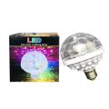 Six colors Automatic Rotation Six-color Mini Party Golden Magic Ball Lights Led Stage Light Bulb Small magic ball. 