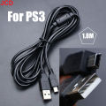 JCD USB Charge Cable For PS3 Wireless Game Controllers With Ring 1.8M Cable For PS3 Controller Charing Cord Wire Line. 