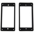 2Pcs Flat Humbucker Pickup Mounting Ring Frame for Electric Guitar. 