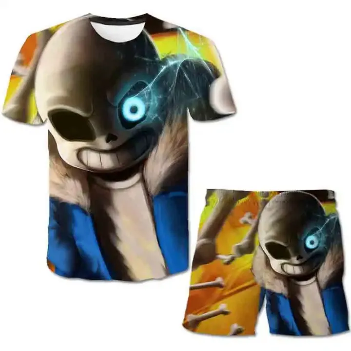 Hot%20Game%20Undertale%20Sans%203D%20Print%20Kids%20Sets%20Fashion%20T-Shirts%20Beach%20Board%20Shorts%20Swimwear%20Tees%20Tops%20Boys%20Girls%20Sportswear%20Suits%20-%20Image%204