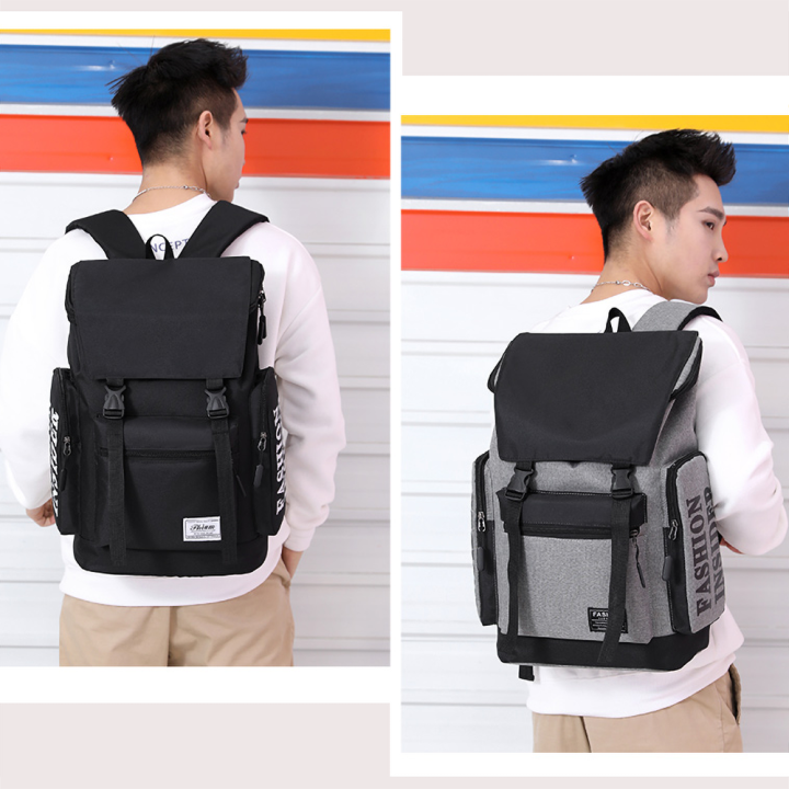 Multifunctional%20Big%20Storage%20Capacity%20With%20Cover%20Backpack%20School%20Bag%20-%20Image%204