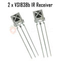 IR Receiver VS1838B 38KHz 3 Pin Infrared Detect Sensor 2pcs for Arduino. 