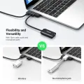UGREEN 30724 USB Audio Adapter External Stereo Sound Card with 3.5mm Headphone Adapter. 