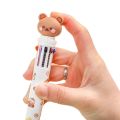multi cleaning pen 10 Colors Ballpoint Pen Cartoon Bear 0.5mm Colorful Ink Gel Pens Kawaii Chrismtas Pens School Office Supplies Korean StationeryTool Sets. 