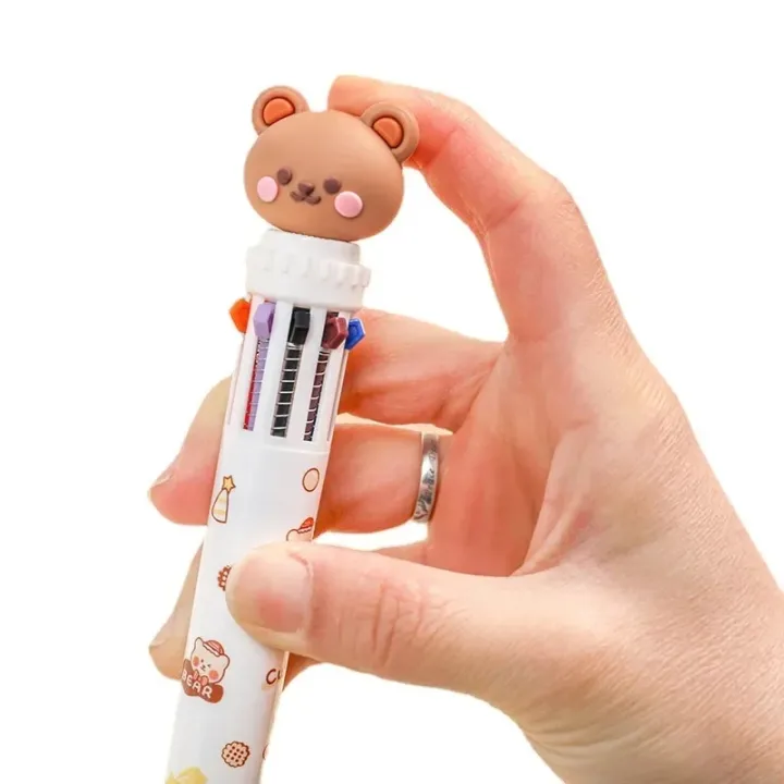 multi%20cleaning%20pen%2010%20Colors%20Ballpoint%20Pen%20Cartoon%20Bear%200.5mm%20Colorful%20Ink%20Gel%20Pens%20Kawaii%20Chrismtas%20Pens%20School%20Office%20Supplies%20Korean%20StationeryTool%20Sets%20-%20Image%205