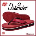 Islander 'Maroon' Men's Non-slip rubber soles 100% Authentic and Original colored slippers (Makapal). 