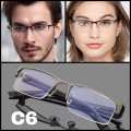 Anti Blue Light Round Computer Glasses Frame Optical Eyeglass For Men & Women. 