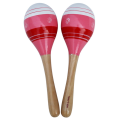 Maracas Hand Percussion Rattles, Wooden Rumba Shaker Musical Instrument for Kids Adults, Set of 2 Easy to Use. 