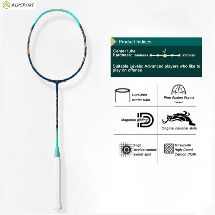ALP%20QY2.0%20Pro%20Attack%20Badminton%20Racket%20%7C%20T1100%20Carbon%20Fiber%2084g%20%7C%20Power%20Frame%20System%20%7C%2038LBS%20High%20Tension%20%7C%20Free%20Stringing%20Service%20%7C%207mm%20Ultra-Thin%20Shaft%20&%20305mm%20Balance%20-%20Image%208