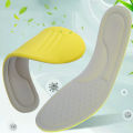 Memory Foam Orthopedic Insoles Shoe Pad Men Women Nano Antibacterial Deodorization Insole Sweat Absorption Running Cushion. 