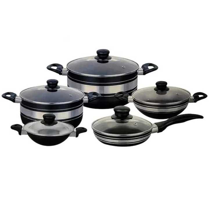 10 pcs Nonstick cookware set