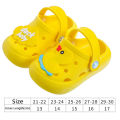 Baby Girls Boys Sandals Cartoon Duck Whale Flat Shoes With Hook Kids Whale Dino Duck Sandals Slippers Soft Non-slip Soled Newborn Shoes. 