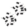 20 Pcs Micro-Limit Switch Long Hinge Roller Lever Arm Snap Action LOT. 
