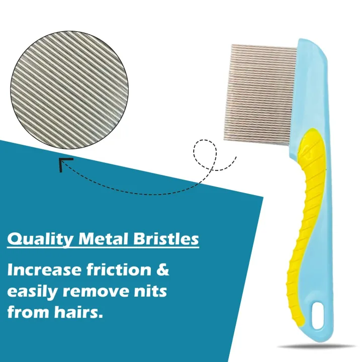 Metal%20Fine%20Tooth%20Nit%20Comb%20with%20Long%20Handle%20Professional%20Head%20Lice%20Comb%20for%20Detection%20and%20Nit%20Removal%20Tool%20for%20Kids,%20Adults,%20and%20Pets%20-%20Image%205