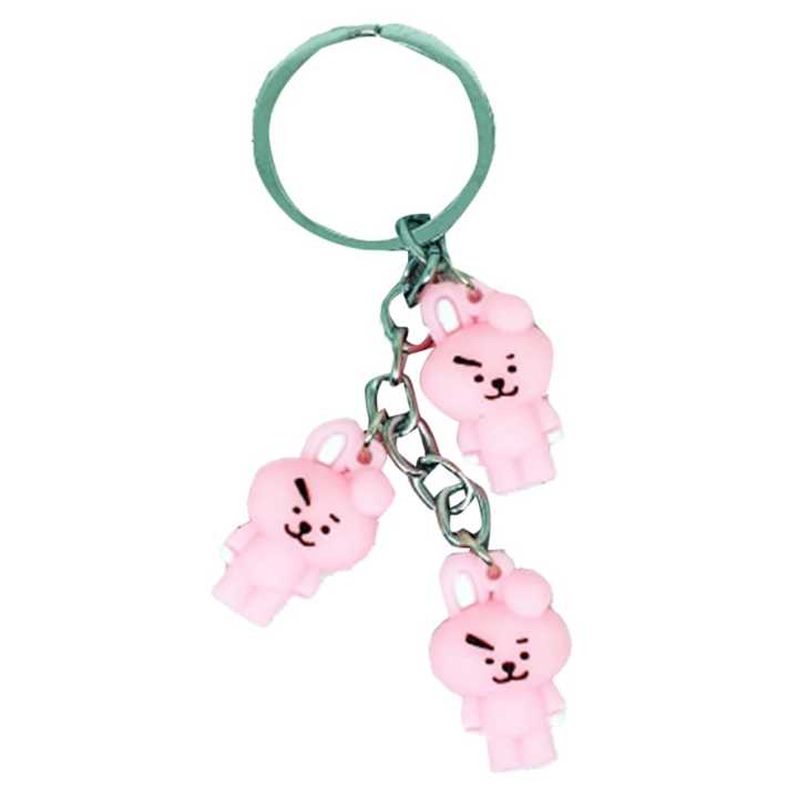 BTS BT21 Fan Cartoon Figure Key Chain Daraz.lk
