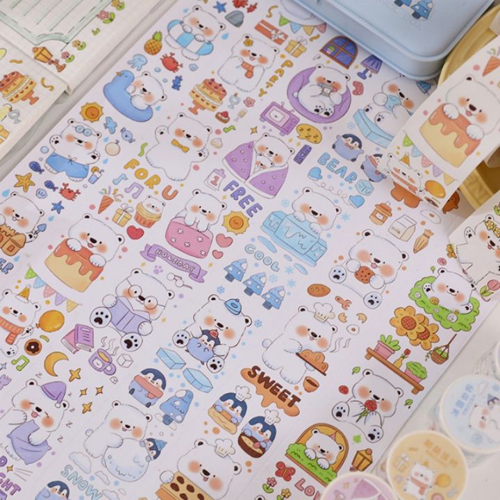 Panda%20Online%20Polar%20Bear%20Diary%20Series%20Washi%20Masking%20Tapes%20Decorative%20Sticky%20Paper%20Tape%20for%20Journals%20Diary%20DIY%20Crafts%20Gift%20Wrapping%20-%20Image%206