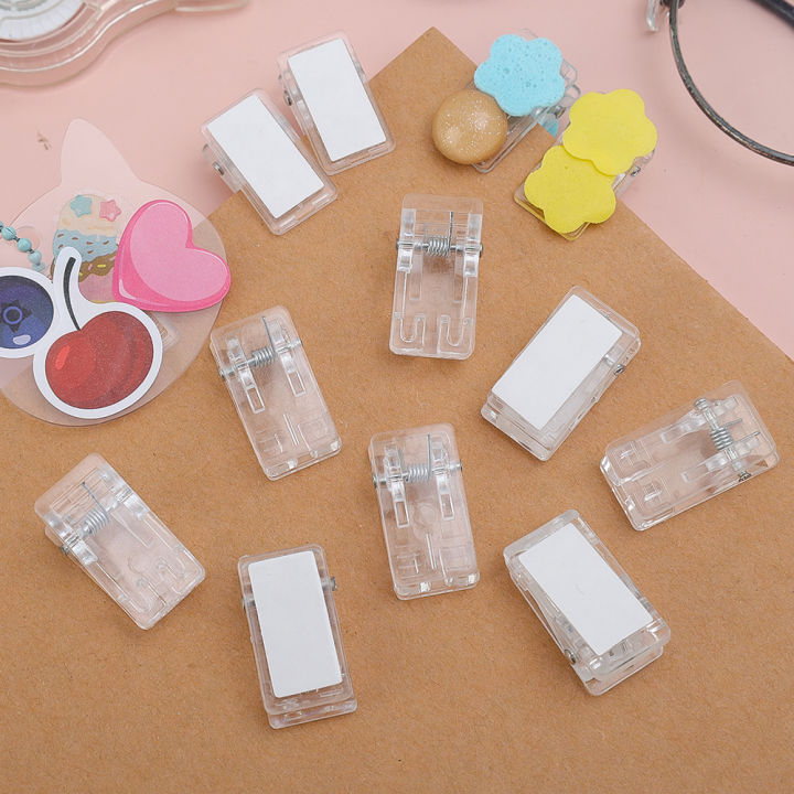 1/5/10Pcs%20Cute%20Tape%20Folder%20Paper%20Clip%20Memo%20Clip%20Transparent%20Acrylic%20Stationery%20Storage%20Clip%20Data%20File%20Documents%20Organizer%20-%20Image%205