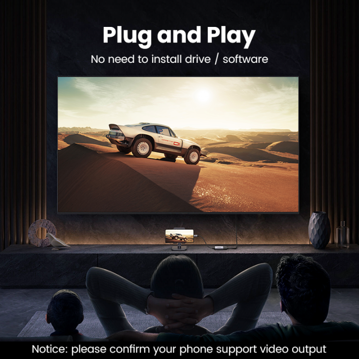 Ugreen%20USB%20C%20HDMI%20Cable%20Type%20C%20to%20HDMI%20Thunderbolt%203%20Adapter%20for%20MacBook%20Samsung%20Galaxy%20S10/S9%20Huawei%20Mate%2020%20P20%20Pro%20USB-C%20HDMI%20-%20Image%204