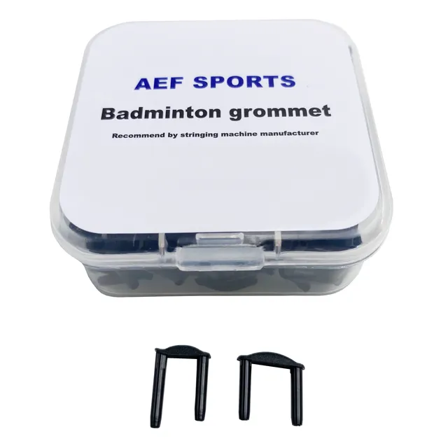 【Salt & Story】Aef Badminton Racket U-Shaped Grommets Eyelets / Black ...
