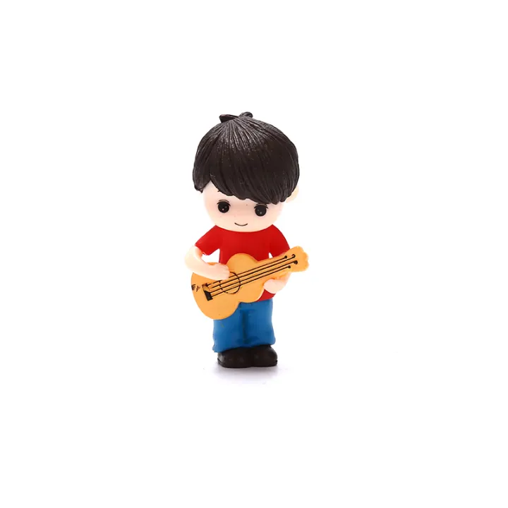 Cute%20Couple%20Figurines%20Set%20Garden%20Home%20Decoration%20Miniature%20Craft%20Guitar%20Ornament%20-%20Image%204