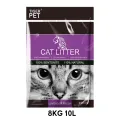Tiger Pet Bentonite Cat Litter 10L 8KG (Lavender). 